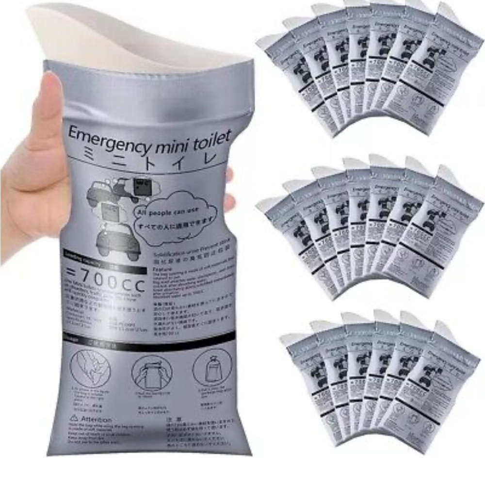 Travel Urine bags